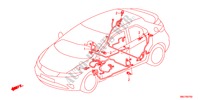 KABELBAUM(LH)(2) für Honda CIVIC 2.2EXE 5 Türen 6 gang-Schaltgetriebe 2011