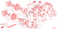 KLIMAANLAGE(KOMPRESSOR)(1.8L) für Honda CIVIC 1.8BASE 5 Türen 6 gang-Schaltgetriebe 2011