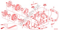 KLIMAANLAGE(KOMPRESSOR)(DIESEL) für Honda CIVIC 2.2GT    AUDIOLESS 5 Türen 6 gang-Schaltgetriebe 2011