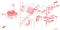 KLIMAANLAGE(KUEHLEREINHEIT)(LH) für Honda CIVIC 1.4BASE 5 Türen 6 gang-Schaltgetriebe 2011