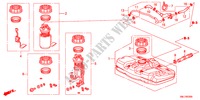 KRAFTSTOFFTANK(1.4L)(1.8L) für Honda CIVIC 1.4BASE 5 Türen 6 gang-Schaltgetriebe 2011
