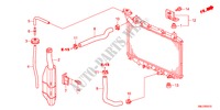 KUEHLERSCHLAUCH/RESERVETANK(1.4L) für Honda CIVIC 1.4GT 5 Türen 6 gang-Schaltgetriebe 2011