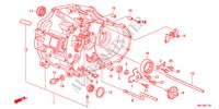 KUPPLUNGSGEHAEUSE(DIESEL) für Honda CIVIC 2.2S 5 Türen 6 gang-Schaltgetriebe 2011