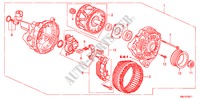 LICHTMASCHINE(1.8L) für Honda CIVIC 1.8BASE 5 Türen 6 gang-Schaltgetriebe 2011