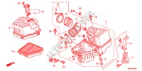 LUFTFILTER(1.4L) für Honda CIVIC 1.4COMFORT 5 Türen Intelligent Schaltgetriebe 2011