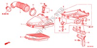 LUFTFILTER(DIESEL) für Honda CIVIC 2.2SPORT 5 Türen 6 gang-Schaltgetriebe 2011