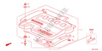 MOTORABDECKUNG(DIESEL) für Honda CIVIC 2.2SPORT 5 Türen 6 gang-Schaltgetriebe 2011