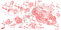 MOTORHALTERUNG(DIESEL) für Honda CIVIC 2.2EXE 5 Türen 6 gang-Schaltgetriebe 2011