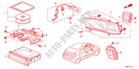 NAVIGATIONSSYSTEM(RH) für Honda CIVIC 1.8ES 5 Türen 6 gang-Schaltgetriebe 2011