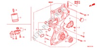OELPUMPE(1.8L) für Honda CIVIC 1.8ES 5 Türen 6 gang-Schaltgetriebe 2011