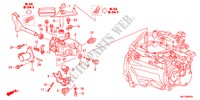 SCHALTARM/SCHALTHEBEL(1.4L)(1.8L) für Honda CIVIC 1.4COMFORT 5 Türen 6 gang-Schaltgetriebe 2011