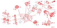 SCHALTER(RH) für Honda CIVIC 1.8GT 5 Türen 5 gang automatikgetriebe 2011