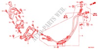 SCHALTHEBEL(MT)(RH) für Honda CIVIC 1.4SE 5 Türen 6 gang-Schaltgetriebe 2011