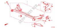 UNTERER ARM, HINTEN für Honda CIVIC 2.2SPORT 5 Türen 6 gang-Schaltgetriebe 2011