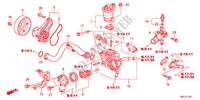 WASSERPUMPE(1.8L) für Honda CIVIC 1.8S 5 Türen 6 gang-Schaltgetriebe 2011