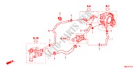 WASSERSCHLAUCH(1.4L) für Honda CIVIC 1.4BASE 5 Türen 6 gang-Schaltgetriebe 2011
