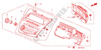 AUTORADIO(LH)(1) für Honda CIVIC 1.8 TYPE S 3 Türen Intelligent Schaltgetriebe 2008