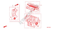 DICHTUNG SATZ(1.4L) für Honda CIVIC 1.4 BASE 3 Türen 6 gang-Schaltgetriebe 2009