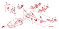EINPARKSENSOR für Honda CIVIC 1.8 TYPE S 3 Türen Intelligent Schaltgetriebe 2009