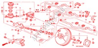 HAUPTBREMSZYLINDER/ MASTER POWER(LH) für Honda CIVIC 1.8 TYPE S 3 Türen Intelligent Schaltgetriebe 2008