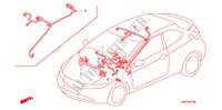 KABELBAUM(LH)(4) für Honda CIVIC 1.8 TYPE S 3 Türen 6 gang-Schaltgetriebe 2009