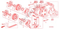 KLIMAANLAGE (KOMPRESSOR) (1.8L) für Honda CIVIC 1.8 BASE 3 Türen 6 gang-Schaltgetriebe 2009