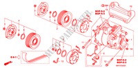 KLIMAANLAGE (KOMPRESSOR) (2.0L) für Honda CIVIC 2.0 TYPE R 3 Türen 6 gang-Schaltgetriebe 2008