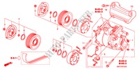 KLIMAANLAGE (KOMPRESSOR) (2.0L) für Honda CIVIC 2.0 TYPE R    PLUS 3 Türen 6 gang-Schaltgetriebe 2007