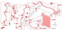 KLIMAANLAGE (SCHLAEUCHE/LEITUNGEN) (RH) (2) für Honda CIVIC 2.0 TYPE R    PLUS 3 Türen 6 gang-Schaltgetriebe 2008