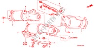 KONVERTER(DIESEL) für Honda CIVIC 2.2 TYPE S     DPF 3 Türen 6 gang-Schaltgetriebe 2008