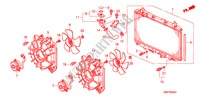 KUEHLER(1.4L) für Honda CIVIC 1.4 TYPE S    PLUS 3 Türen 6 gang-Schaltgetriebe 2009