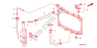 KUEHLERSCHLAUCH/RESERVETANK(1.4L) für Honda CIVIC 1.4 TYPE S 3 Türen Intelligent Schaltgetriebe 2009