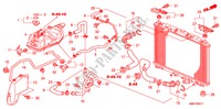 KUEHLERSCHLAUCH/RESERVETANK(DIESEL) für Honda CIVIC 2.2 BASE 3 Türen 6 gang-Schaltgetriebe 2009