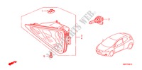 NEBELSCHEINWERFER für Honda CIVIC 1.8 TYPE S 3 Türen Intelligent Schaltgetriebe 2009