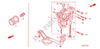 OELPUMPE(1.4L) für Honda CIVIC 1.4 BASE 3 Türen 6 gang-Schaltgetriebe 2009