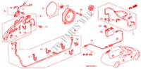 RADIOANTENNE(RH) für Honda CIVIC 1.8 TYPE S 3 Türen Intelligent Schaltgetriebe 2009