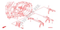 SCHALTGABEL(1.4L) (1.8L) für Honda CIVIC 1.8 TYPE S 3 Türen 6 gang-Schaltgetriebe 2009