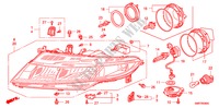 SCHEINWERFER für Honda CIVIC 2.0 TYPE R    PLUS 3 Türen 6 gang-Schaltgetriebe 2009
