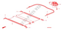 SONNENBLENDENTEILE für Honda CIVIC 1.8 TYPE S 3 Türen 6 gang-Schaltgetriebe 2009