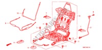 VORNE SITZKOMPONENTEN(L.)(2.0L) für Honda CIVIC 2.0 TYPE R   CHAMP 3 Türen 6 gang-Schaltgetriebe 2009