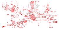 WASSERPUMPE(1.8L) für Honda CIVIC 1.8 TYPE S 3 Türen 6 gang-Schaltgetriebe 2008