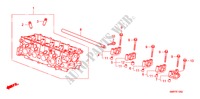 ZYLINDERKOPF(1.4L) für Honda CIVIC 1.4 BASE 3 Türen 6 gang-Schaltgetriebe 2009