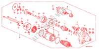 ANLASSER(DENSO)(1.4L) für Honda CIVIC 1.4 BASE 3 Türen 6 gang-Schaltgetriebe 2010