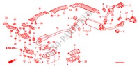 AUSPUFFROHR/SCHALLDAEMPFER(DIESEL)(1) für Honda CIVIC 2.2 TYPE-S    PLUS 3 Türen 6 gang-Schaltgetriebe 2011