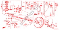 HAUPTBREMSZYLINDER/MASTER POWER(RH) für Honda CIVIC 2.2 TYPE-S 3 Türen 6 gang-Schaltgetriebe 2011