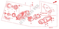 HEIZUNGSREGLER(RH) für Honda CIVIC 2.0 TYPE-R   CHAMP 3 Türen 6 gang-Schaltgetriebe 2010