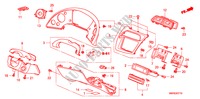 INSTRUMENTENBRETT(LH)(FAHRERSEITE) für Honda CIVIC 1.8 TYPE-S    PLUS 3 Türen Intelligent Schaltgetriebe 2010