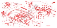INSTRUMENTENBRETT(RH) für Honda CIVIC 2.0 TYPE-R   CHAMP 3 Türen 6 gang-Schaltgetriebe 2010