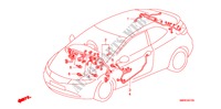 KABELBAUM(RH)(3) für Honda CIVIC 2.0 TYPE-R   CHAMP 3 Türen 6 gang-Schaltgetriebe 2010