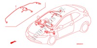 KABELBAUM(RH)(4) für Honda CIVIC 2.0 TYPE-R   CHAMP 3 Türen 6 gang-Schaltgetriebe 2010